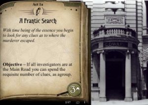 Fan created adventure for Arkham Horror LCG