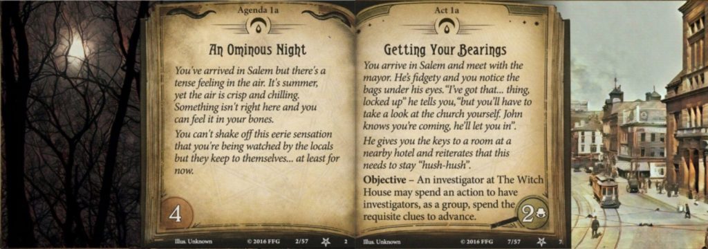 Blood spilled in Salem fan created content for arkham horror lcg